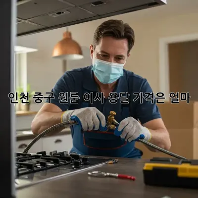 인천 중구 원룸 이사 용달, 가격은 얼마?