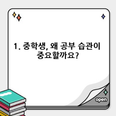 중학생, 공부 습관 완성하기: 효과적인 학습 전략과 시간 관리법