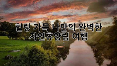 힐링 가득! 나만의 완벽한 자연휴양림 여행