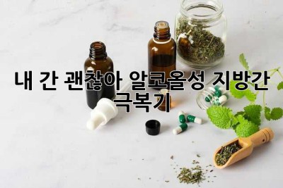내 간, 괜찮아? 알코올성 지방간 극복기