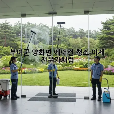 부여군 양화면 에어컨 청소, 이제 전문가처럼! 🌬️✨